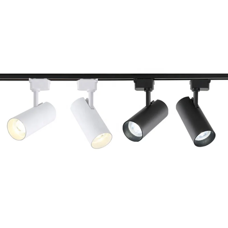 SIOSUN Dimmable 10W / 20W / 30W LED Track  Light 4 Wire High Lumen LED Track Spot Light