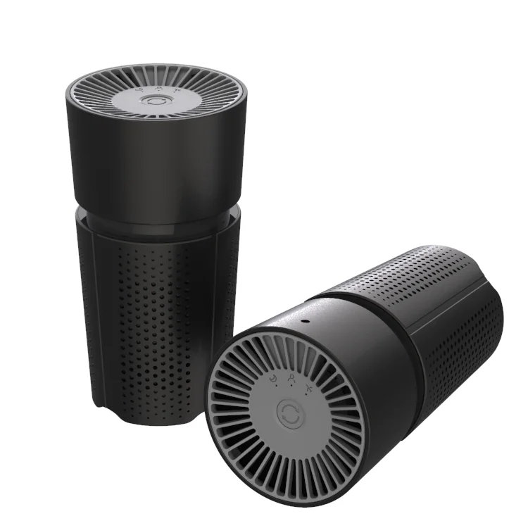 Factory Wholesale Car Air Purifier with HEPA Filter, with USB Supply Source,for Bedroom & Office