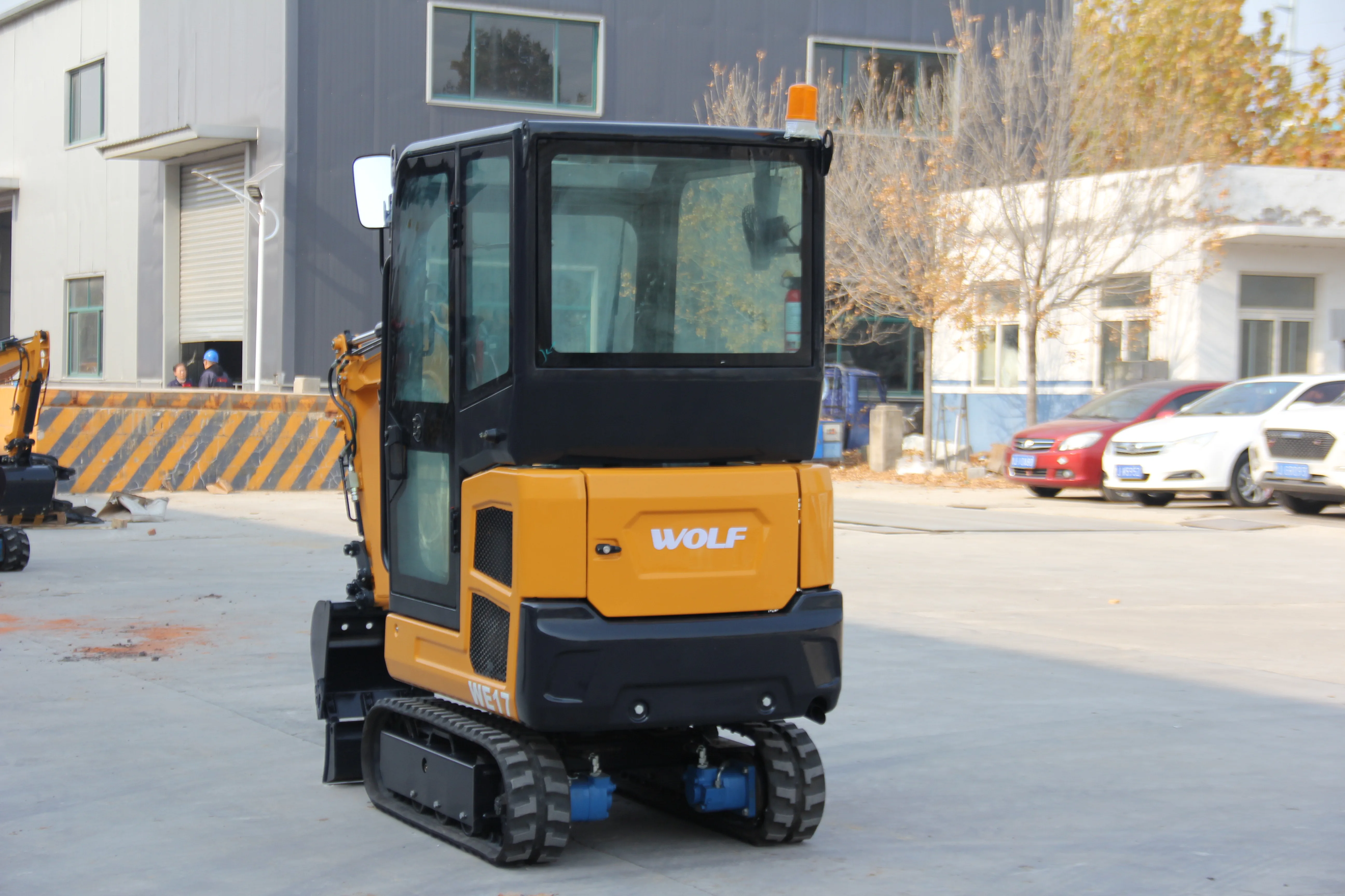 WOLF high quality new model WE18 mini excavator small digger for sale