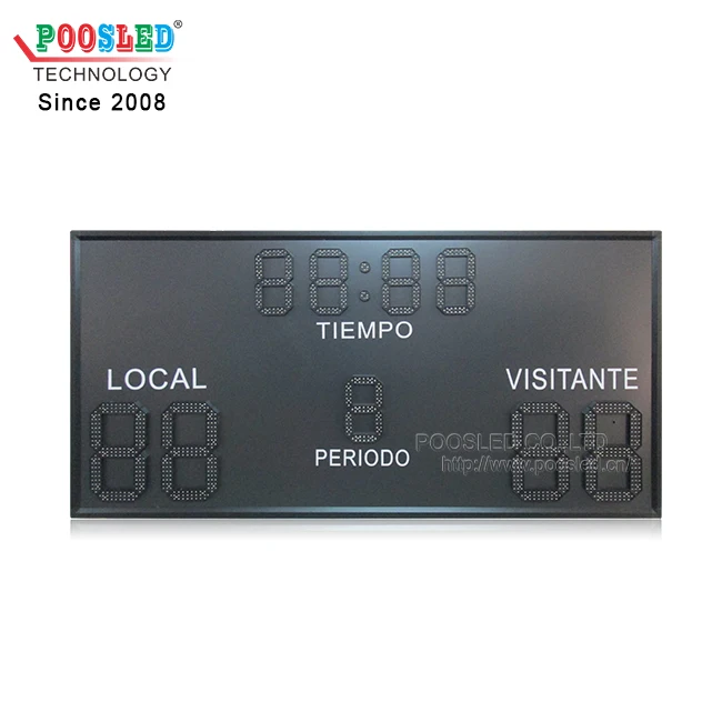 LED multi sport scoreboard for sale high brightness outdoor LED volleyball scoreboard sports scoreboard for volleyball for gym