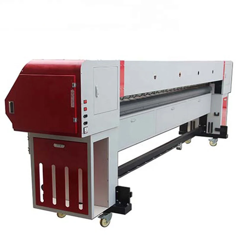Competitive price 3.2m digital flex banner printing machine with konica 512 42pl printhead
