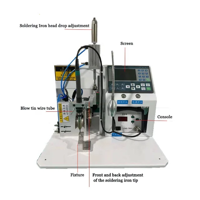 Semi-automatic PCB/USB circuit/ switch motor  Soldering Machine