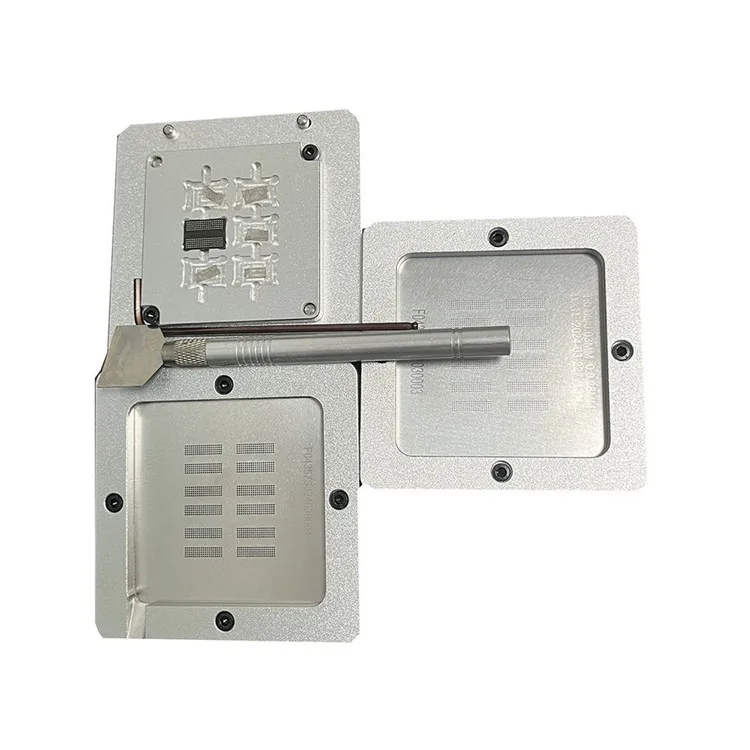 promotional price Advanced car chip BGA stencils directly reballing stencil kit for Electronics Machinery