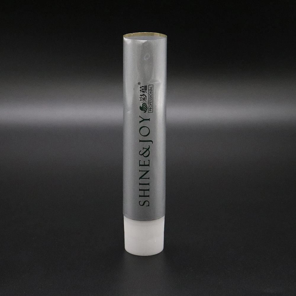 
Recycling stylish aluminum tube for 25g hair dye cream packing 