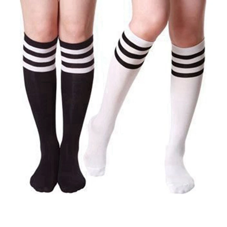 YR-A 694 cheap tube girls teen young girl knee high tube school sock