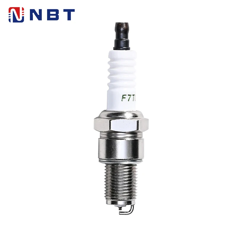 NBT Wholesale Price EFI Resistance Spark Plugs Manufacturers Auto Engine Systems F7TC Spark Plug for 168 Generators Engine