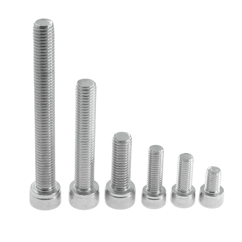 Factory direct sale SS304 stainless steel din 912 hex socket head cap screw 8mm-50mm
