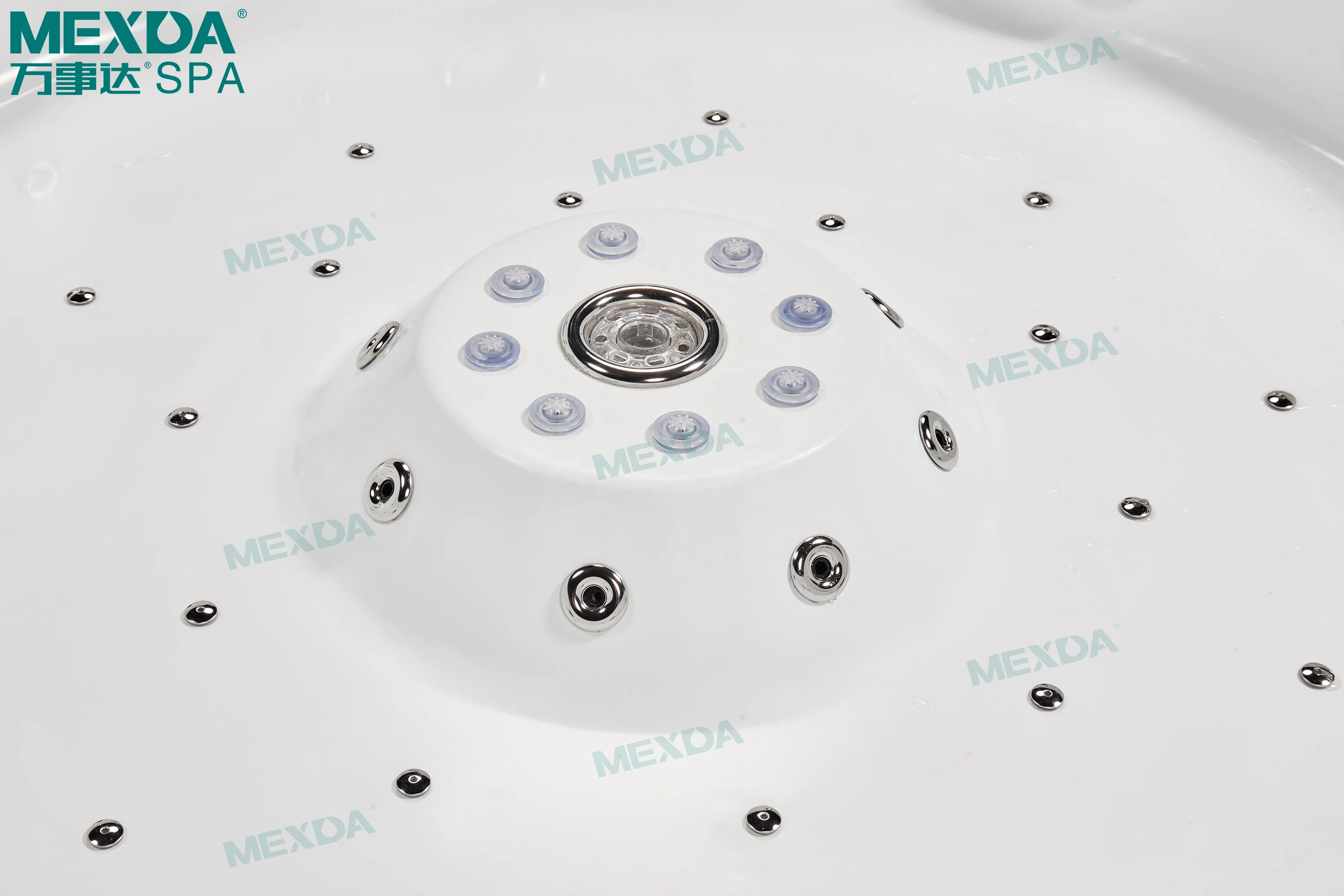 3.5 meter hydro spa round small hot tub with air jet massage WS-P001