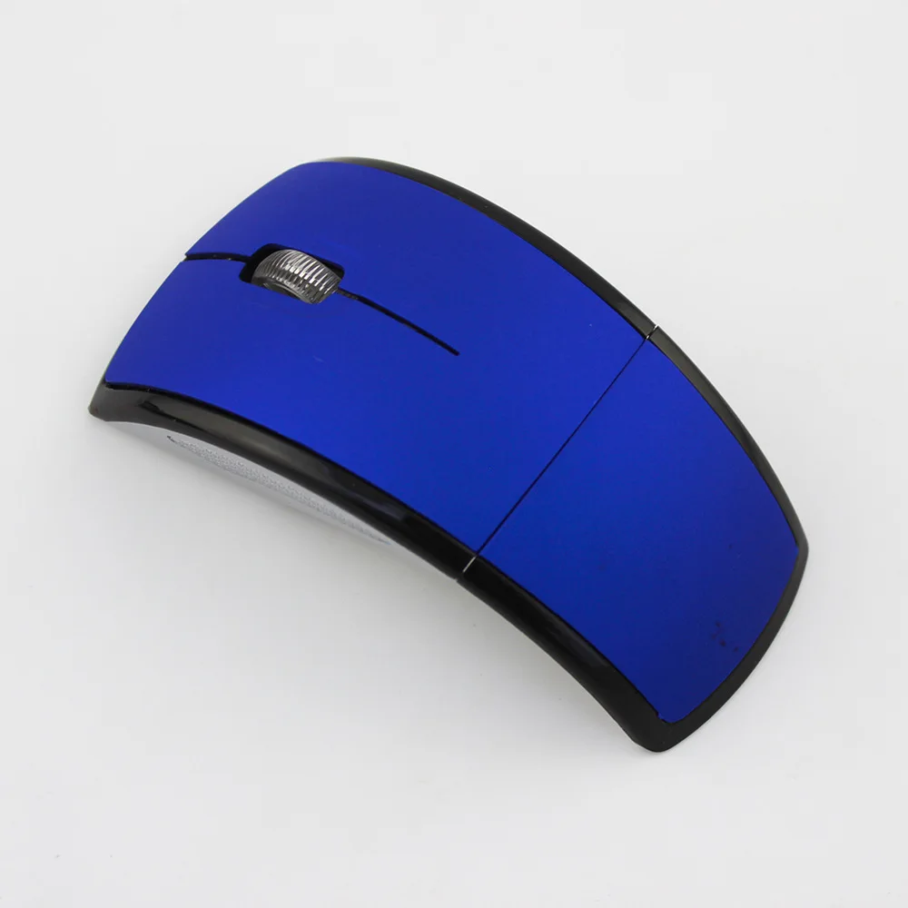 Wireless 2.4G Folding Mouse Cordless Mice USB Foldable Receivers Games Computer Laptop Accessory