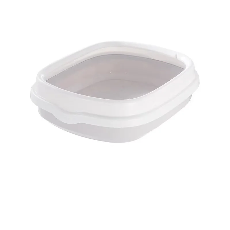 Pet supplies large cat litter box semi-closed cat toilet detachable anti-splashing cat litter box spot