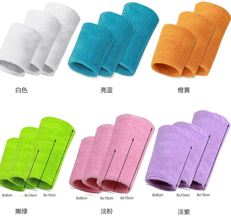 KS-618#OEM ODM cotton toweling wristband wrist support for promotional gift