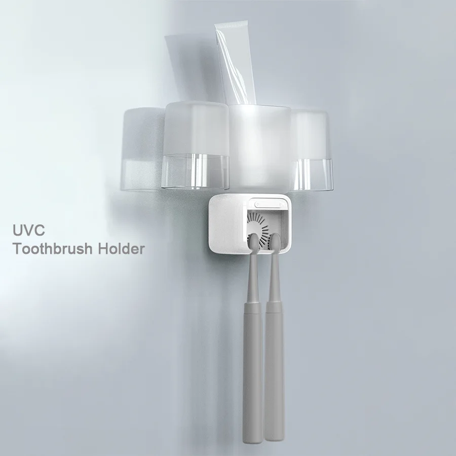 New Arrivals 2024 Best Toothbrush Sterilizer,Mini Portable Rechargeable Travel UVC Toothbrush Sterilizer Box