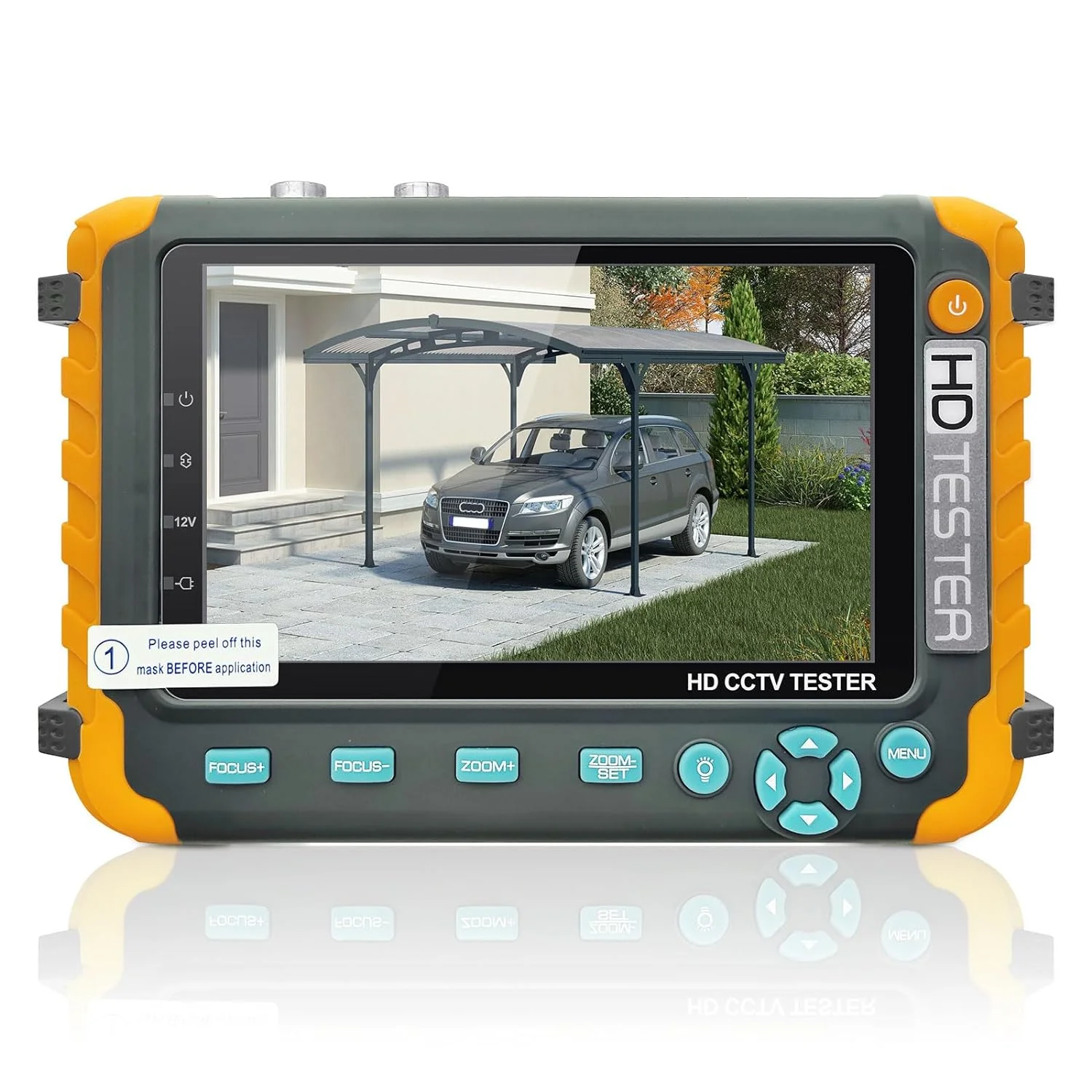 Оптовая продажа 5-дюймовый тестер CCTV 2600 мАч 4K IP-камеры безопасности монитор TVI/CVI/AHD/CVBS видео-монитор контроллер PTZ