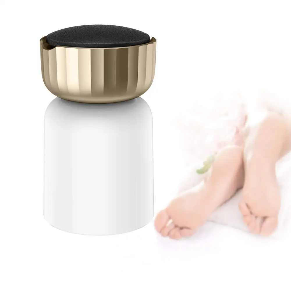 Callus Remover Foot Scrubber Recyclable Sandpaper Heads USB Rechargeable Foot Files Massager for Feet Skin Care