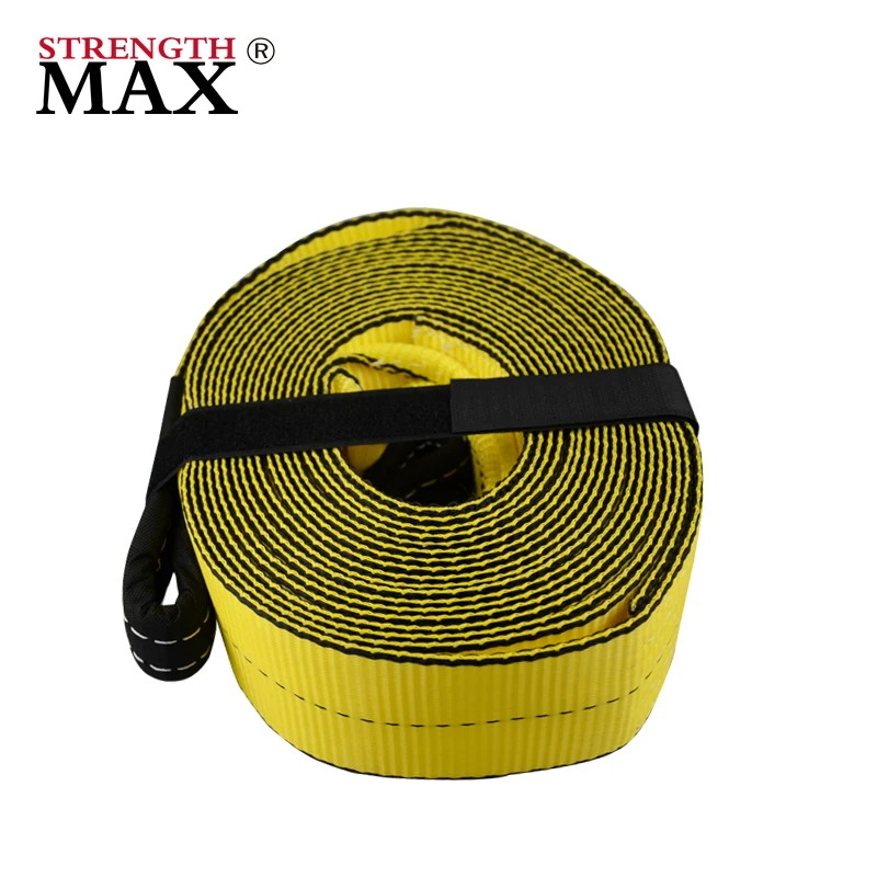 (Ремешок JINLI) изготовленный на заказ высокопрочный полиэфирный буксировочный ремень, eye & eye