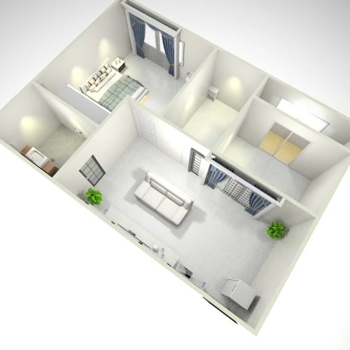 Prefab Container Low Cost 40ft/20ft Toilet Villa Sentry Box Container Houses Guard House Modern Hotel Shop Office Workshop Booth