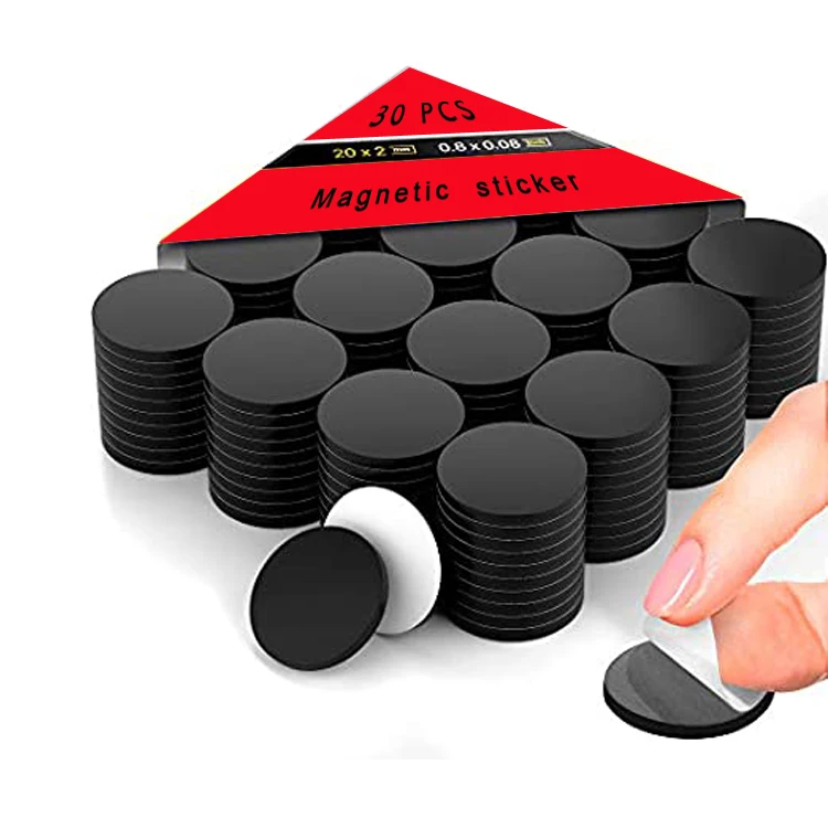 Magnetic Dot with Self Adhesive Round Small Magnetic Stickers with Adhesive Backing Peel & Stick fridge magnet