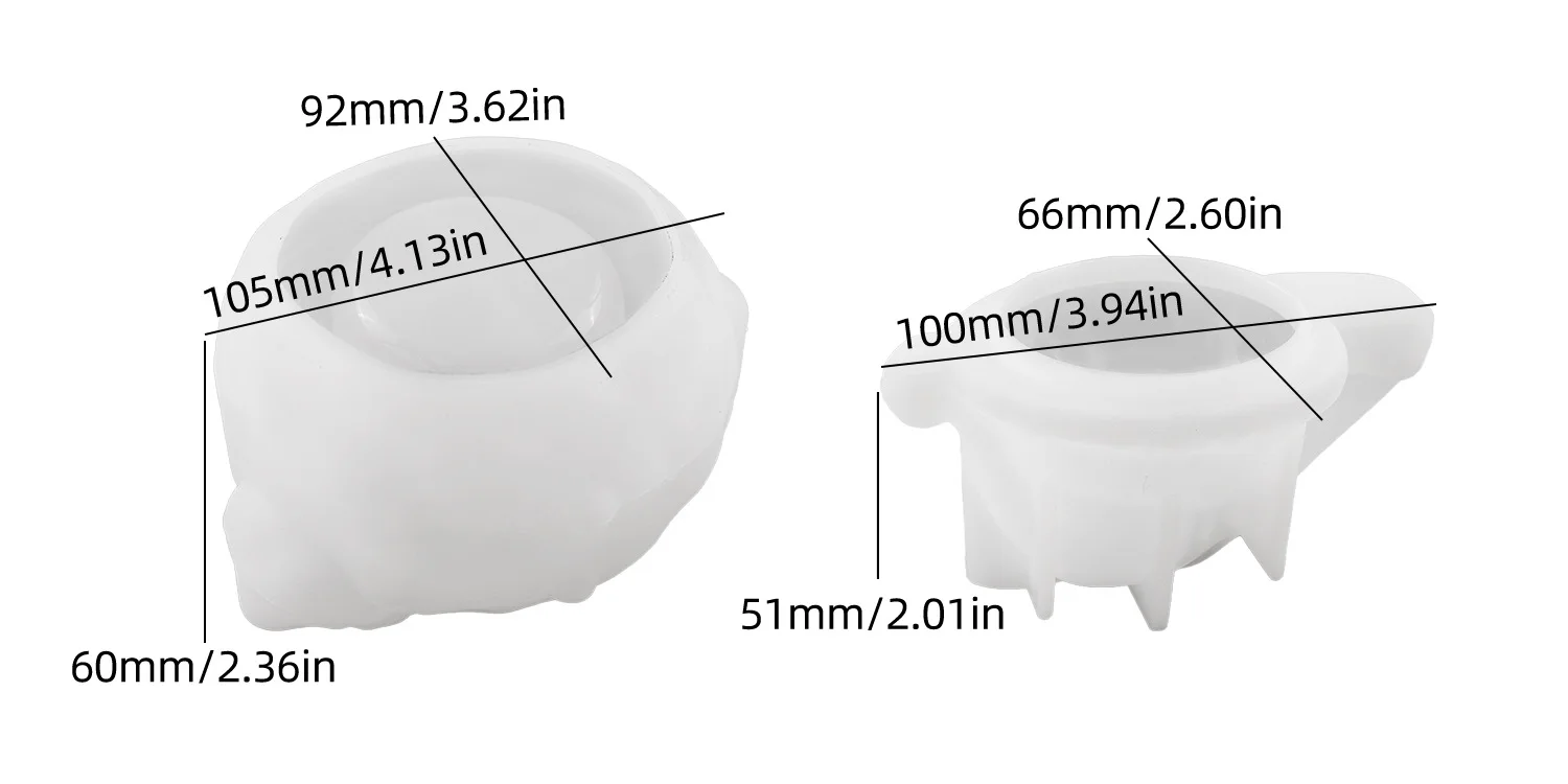 KK28 Cement Plaster Christmas Snowman Storage Jar Silicone Mold Suitable for DIY Candle Jar Resin Mold with Lid Home Decoration