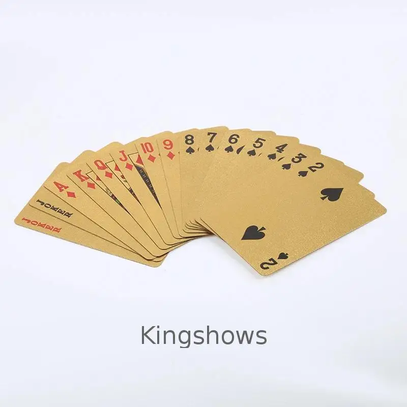 OEM Factory Poker Double Deck Plastic Coated Playing Cards Game