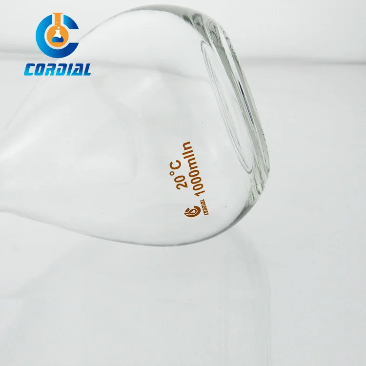 1621 CORDIAL volumetric flask factory direct sale 10ml high borosilicate glass measuring flask
