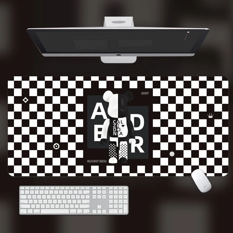 Custom Personalized cheap Rubber Long White Blank Sublimation Desk Keyboard Mousepad Mat Gamer XXL Large Extended Mouse Pad