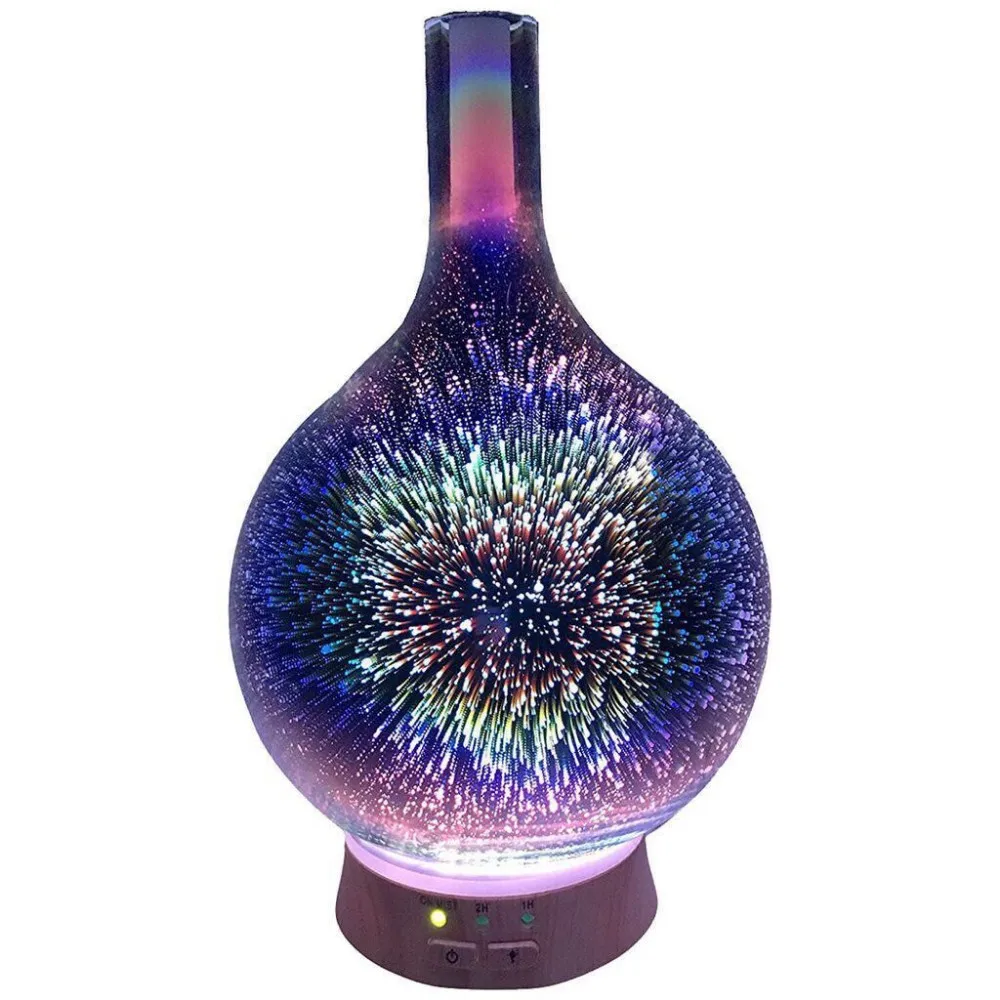 Hot Aromatherapy Essential Oil Diffuser CE Certificated Glass Aroma Diffuser