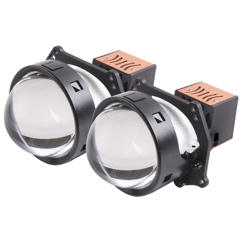 Sanvi L30 Powerful Bi LED Projector Laser Lenses 3 Inch 65W LED Car Light Headlight with 12570LUX