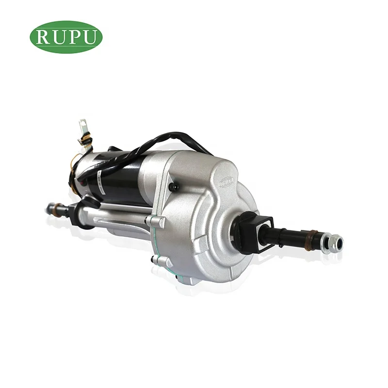Electric Transaxle Motor Tricycle Motor And Controller Jinhua Ruipu RUPU Drive Rear Axle Assembly