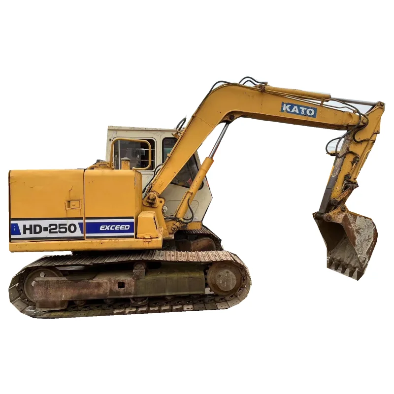 Used KATO HD250 Japan Made Mini Hydraulic Crawler Excavator Digger Earth Moving for Sale