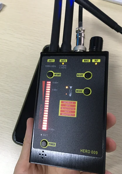 Профессиональный беспроводной детектор GSM/CDMA/3G/4G, детектор радиосигнала, скрытая камера, GSM аудио искатель