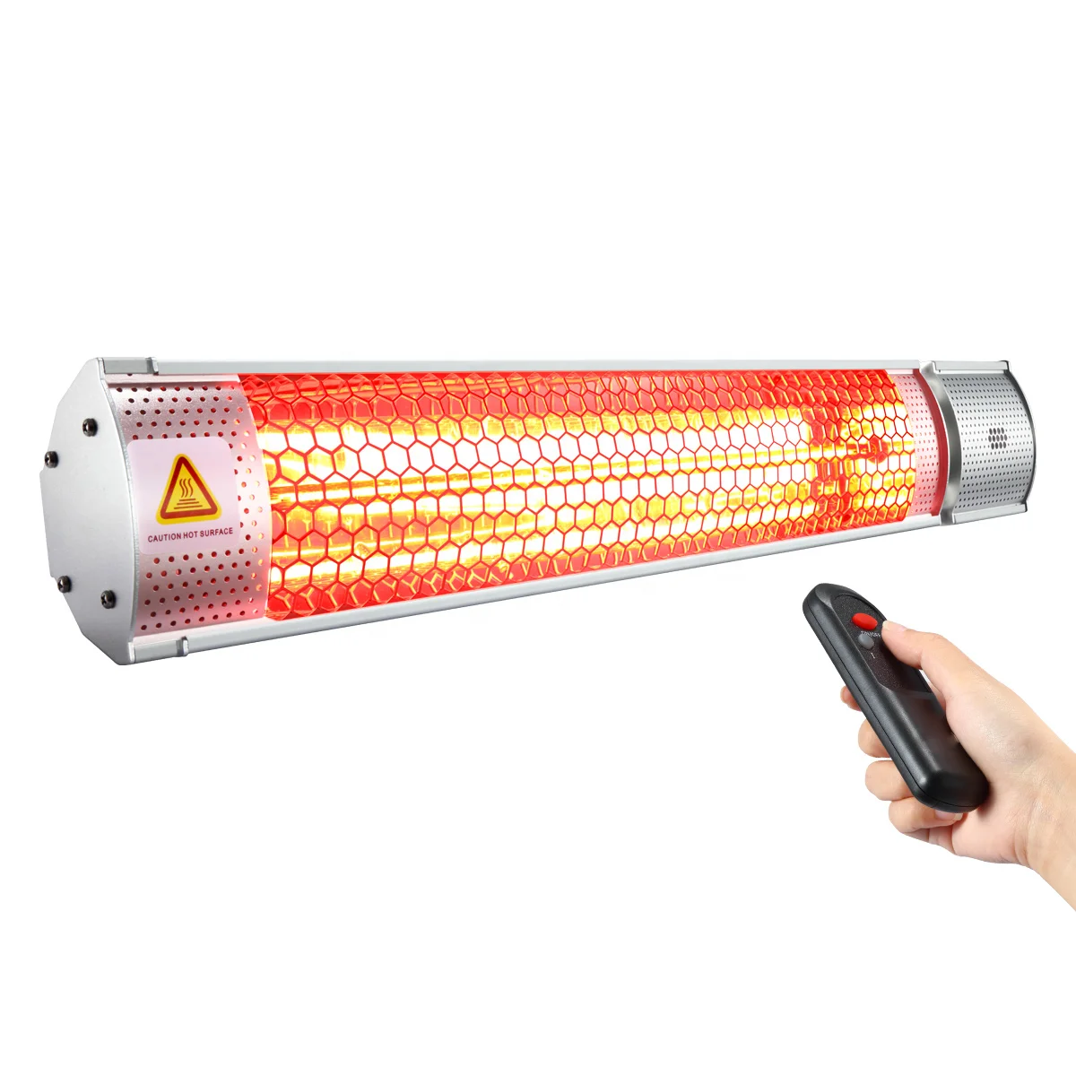 Hot Selling High Heat Efficiency Wall Mounted Halogen Heater Outdoor Infrared Heater with waterproof