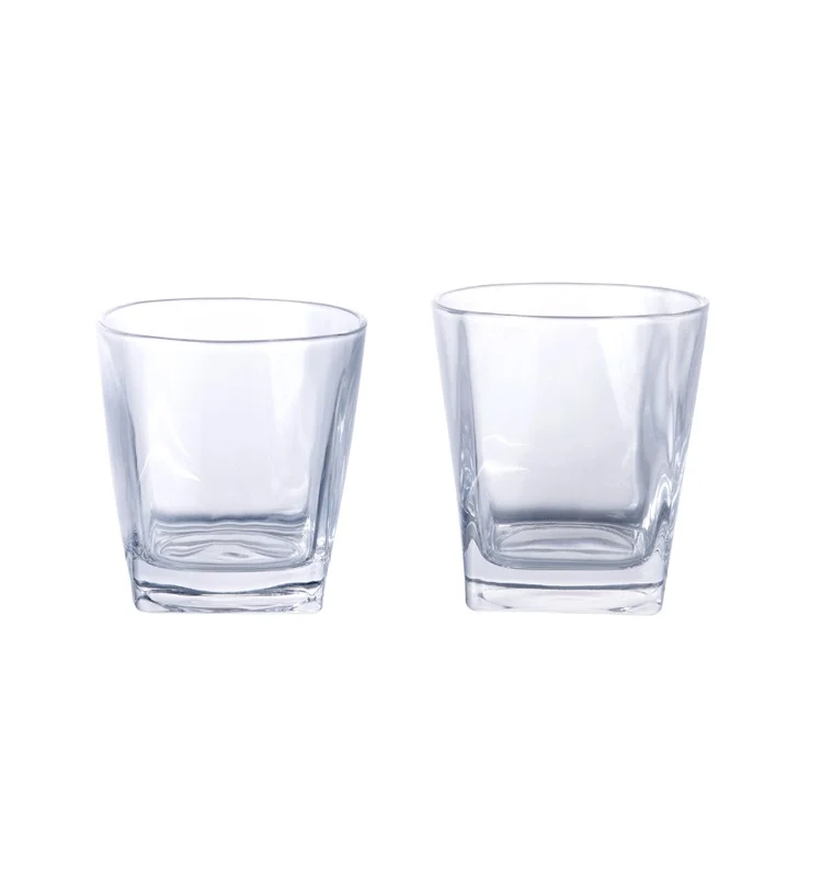 
Square wiskey vintage wine glasses 