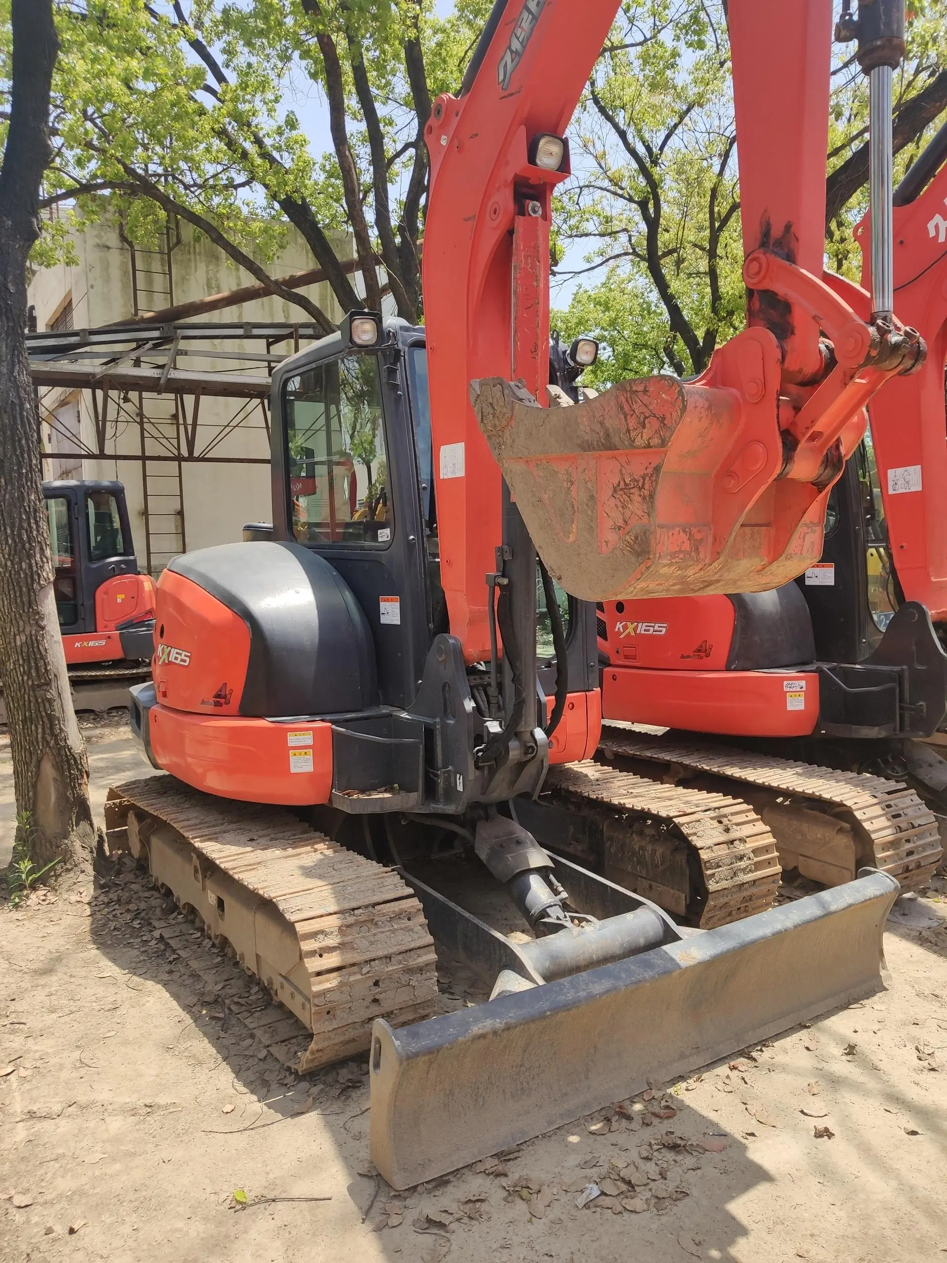 Б/у мини-экскаватор kobuta kx165 б/у 5 тонн Kubota маленький экскаватор хорошая цена для