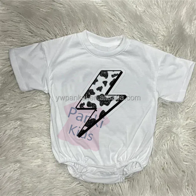 Custom 4th of July American festival Printing Children Summer Clothing Unisex Baby Summer Bubble Romper