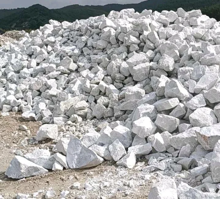 Dolomite for glass factory and steel mill lumps and powder