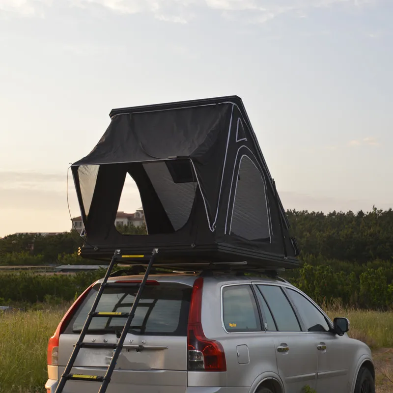 2024 Outdoor Camping Inflatable Car Camping Hard Shell Roof Top Tent for Jeep Wrangler