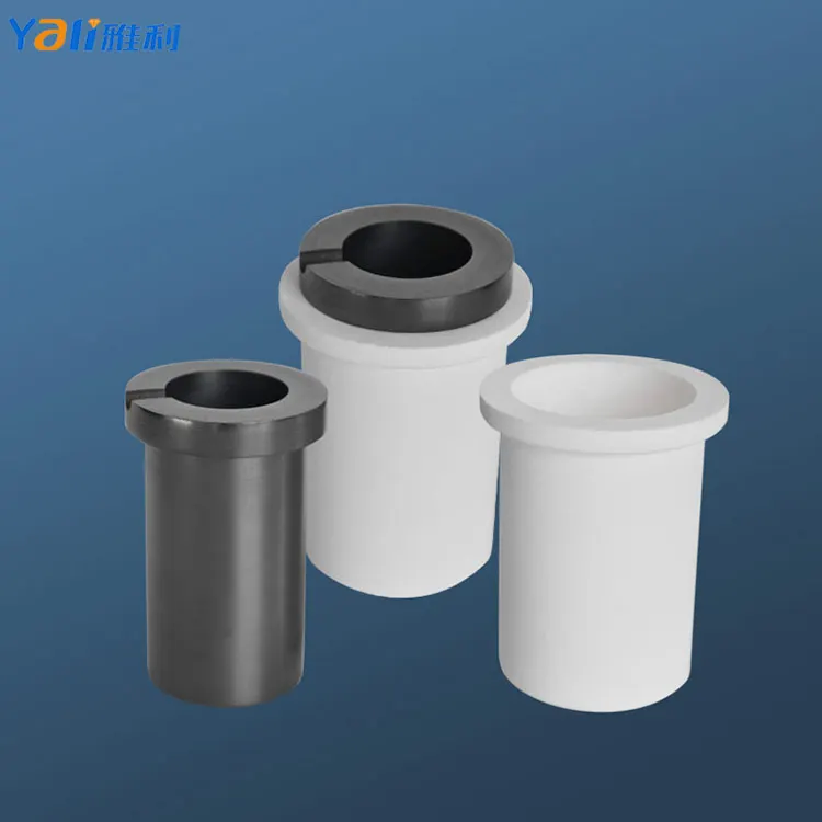 Factory Price High Pure Carbon Melting Crucible for Gold Brass Silver Aluminum Smelting Furnace Graphite Pot