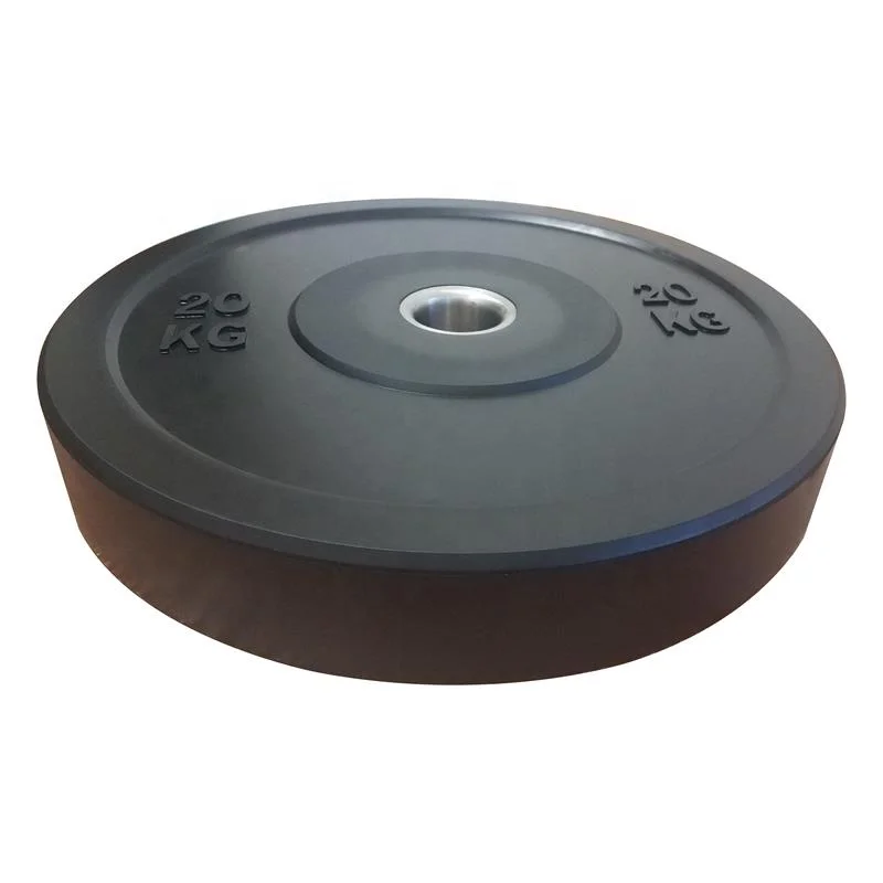 Fitness Colorful Weight Lifting Rubber Bumper Plate For Home Gym