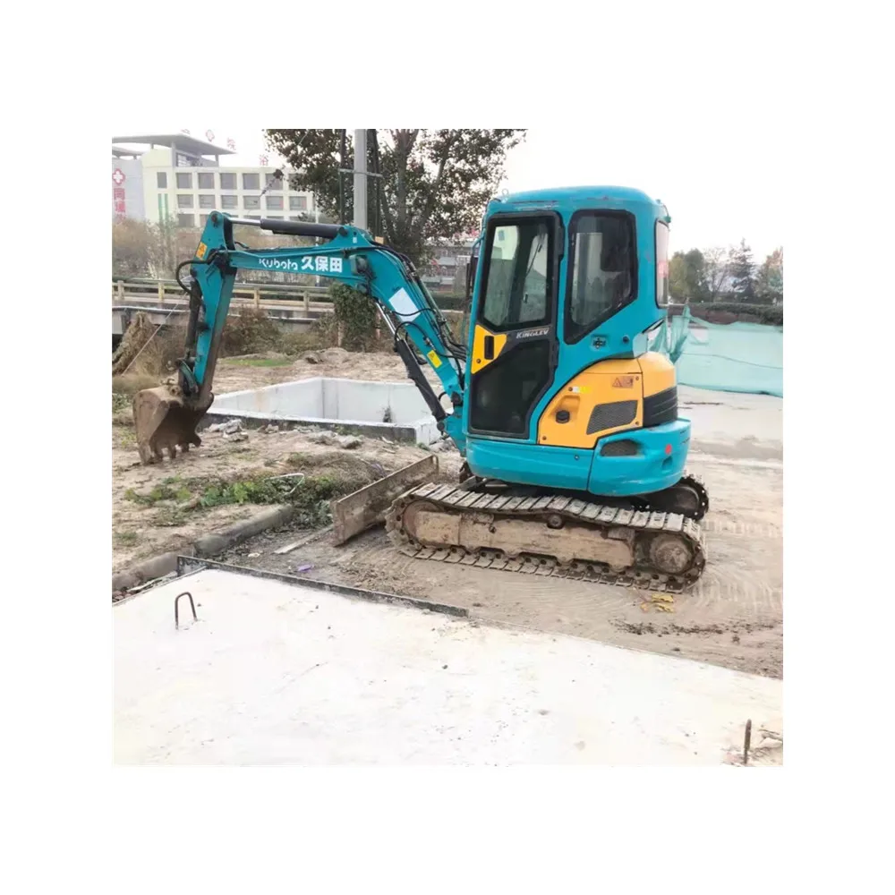 Подержанный японский экскаватор Kubota низкая цена