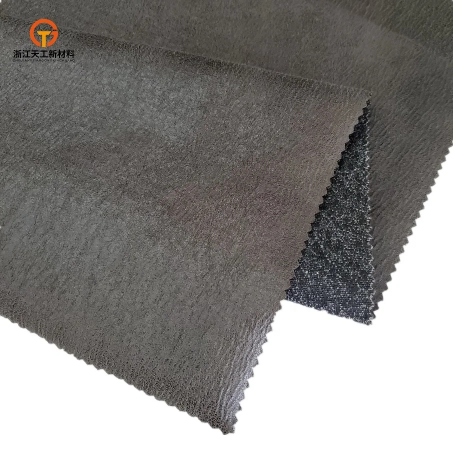 100 полиэстер, замша, обивочная ткань для дивана, для домашнего текстиля
