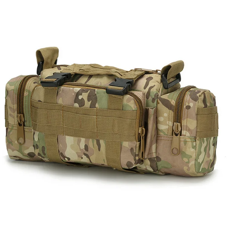 Tactical molle pouch outdoor travel camping camouflage waist bag tool pack