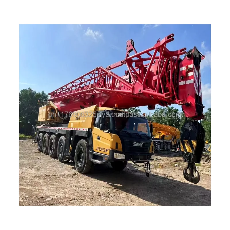 Used truck crane SANY STC1300 used mobile crane 130ton Truck Crane STC1300 hot sell High efficient operation for sale