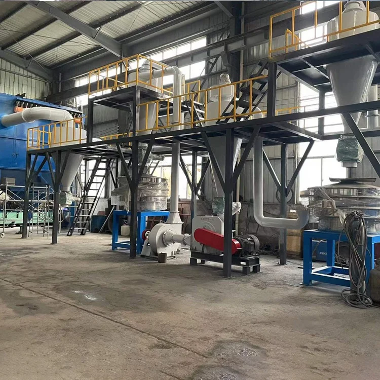 Hot Selling Used Lithium Ion Battery Crusher And Separator Equipment Black Powder Recovery Production Line