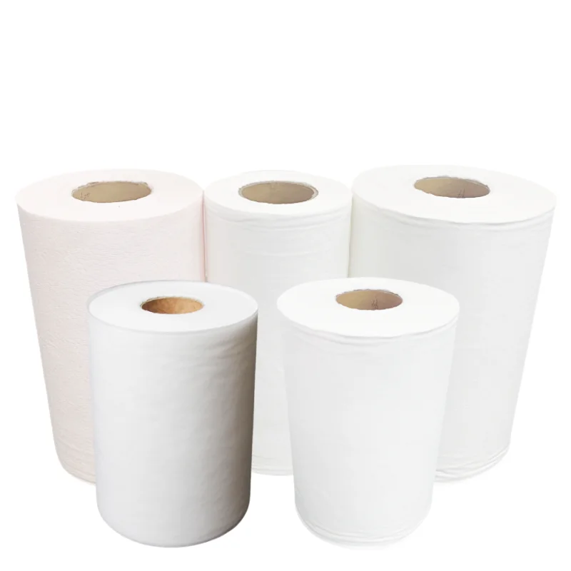 Eco-Friendly Reusable Biodegradable Bamboo fiber Hydrophobic Nonwoven Dry Wet Baby Wipe Spunlace Non Woven Fabric