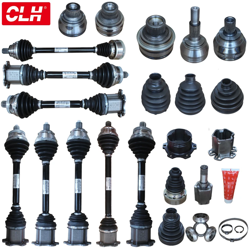 Automobile Parts Drive Axle Rebuild Half Front Left And Right Drive Shaft Cv Axles Drive Shaft Cv Axles For Audi VW BMW Benz
