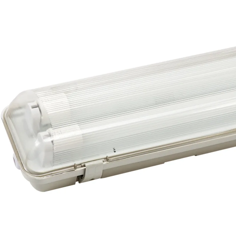 Tri proof T8 fixture waterproof IP65 IK08 with ballast LED fixture 2X36 1200MM 4 feet fluorescent tube