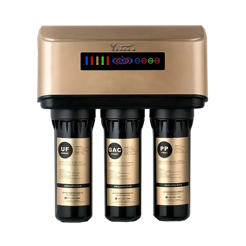 
Затопленная настенная машина для очистки воды с обратным осмосом, 75 галлонов 