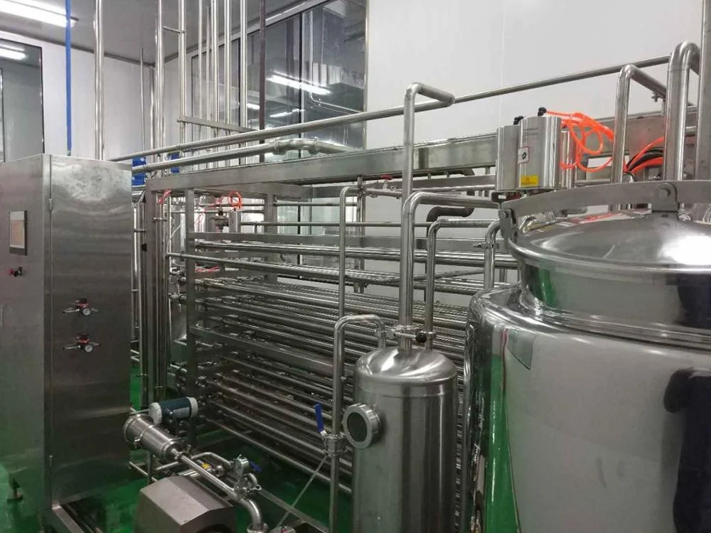 juice pasteurization machine industrial fresh milk tubular sterilizer machine