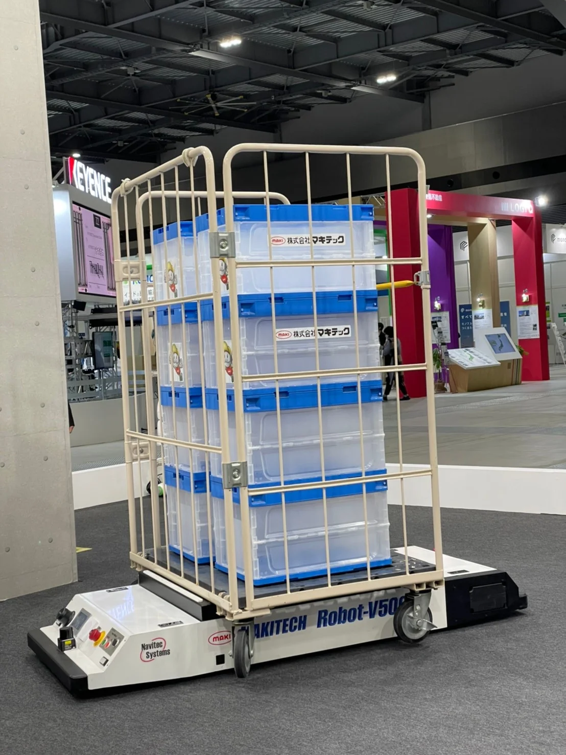 Japanese wireless charging machinery wheels moving block machine