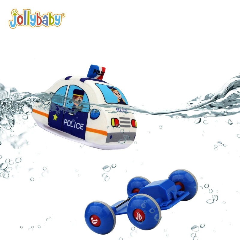 Jollybaby оптовая продажа пожарная машина полицейский автомобиль Детский мягкий плюшевый игрушечный мягкая фрикционная игрушка тянуть назад автомобили